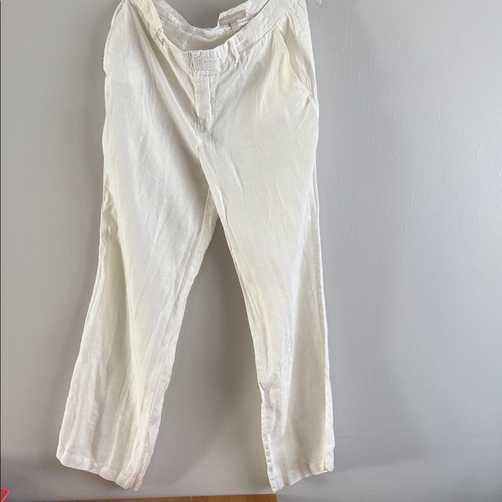 Never worn Banana Republic linen pants size 12